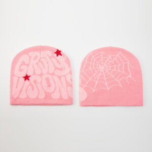 Pink light pink five-pointed star / Free size