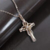 Wholesale Summer New Cross Necklace Double-Layer Accessory