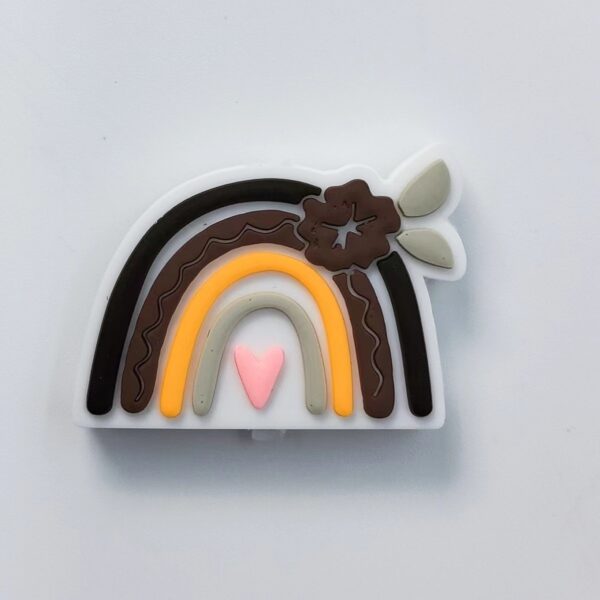 O1CN01U5oQI11pLbWPyPwc8_2217666445344-0-cib Wholesale 10pcs Rainbow Silicone Beads