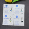 Wholesale Alloy Blue Evil Eye Keychain