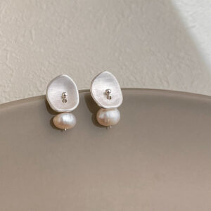Matte brushed-silver needle