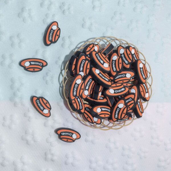 Wholesale 2D Creative Pattern Cartoon Silicone Beads DIY Beads 10pcs/pack OLY Exclusive