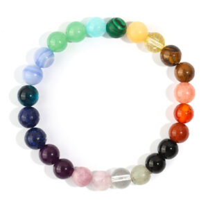Green aventurine + lapis lazuli + carnelian bracelet