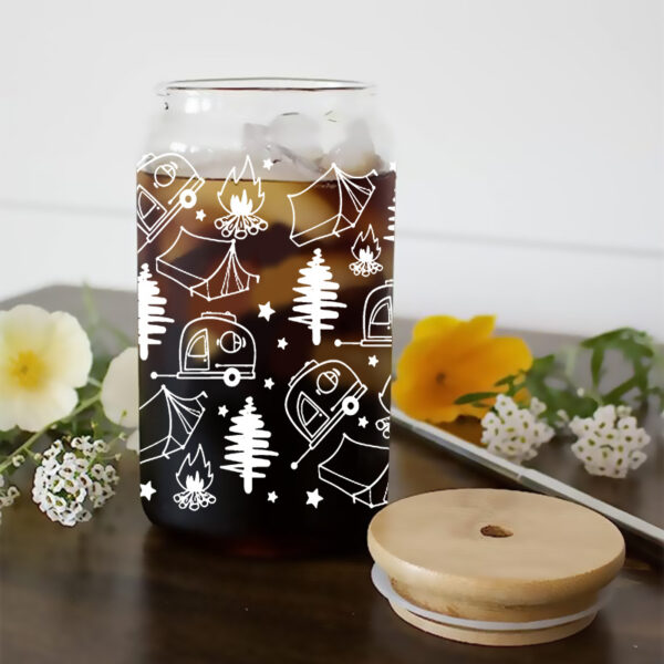 Wholesale UV Transfer Paste Glass Crystal Label Crystal Paste Cross-border Special Paste for 16oz Glass Cup 23cmX11cm