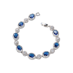 Blue zirconium bracelet a