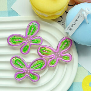 purple / 46*31mm 1 piece