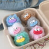 Wholesale Funny Sausage Mouth Fur Ball Keychain Fun Couple Girlfriend Keychain