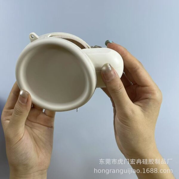 Wholesale Round Silicone Coin Purse Silicone Bag