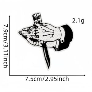 Gesture cloth sticker 8#