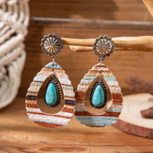 Style 1 / Turquoise, Zinc Alloy
