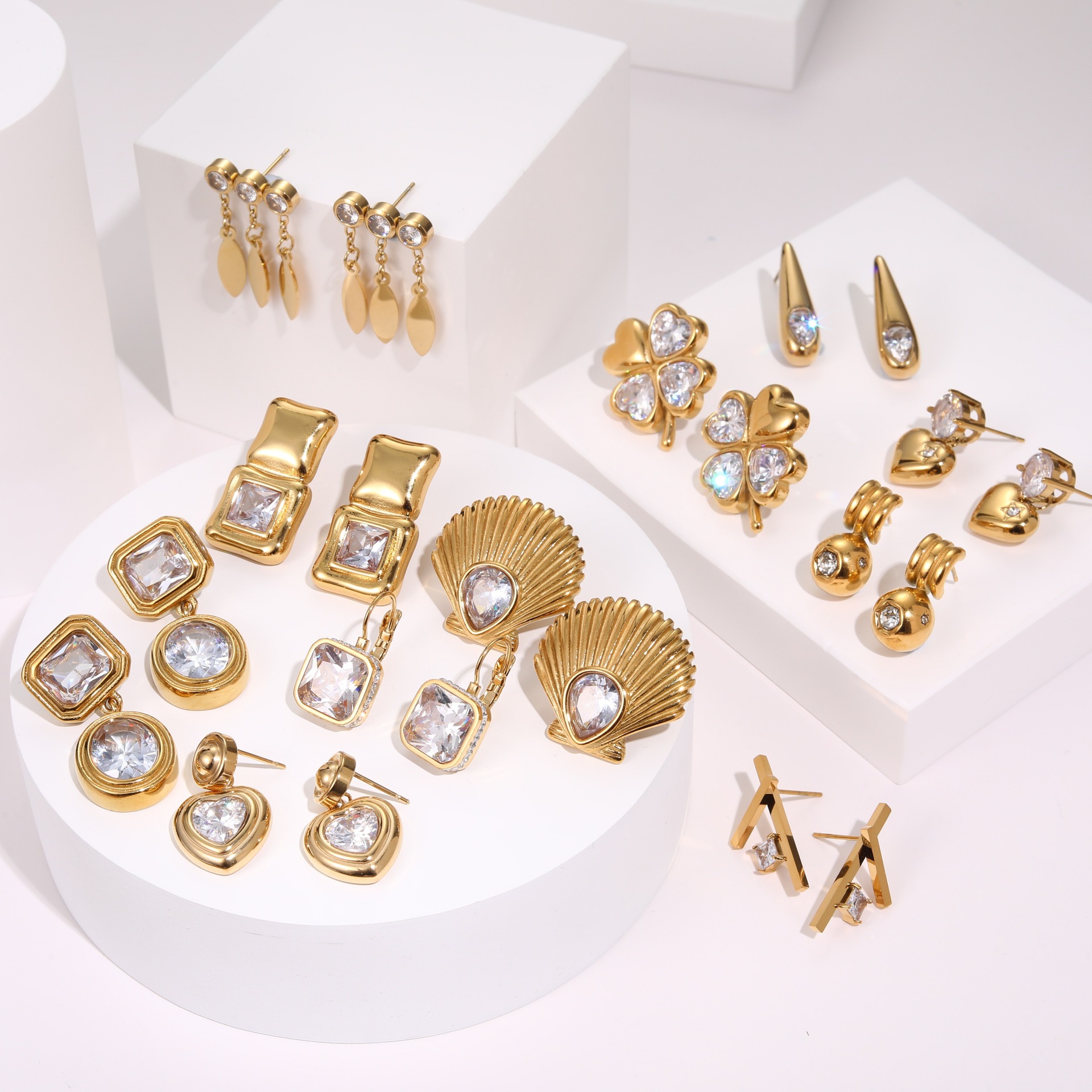Wholesale Zircon Earrings