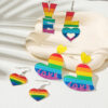 O1CN01URWR9A1ZBUwIub2d4_2925713156-0-cib Wholesale Valentine's Day Rainbow Love Acrylic Earrings