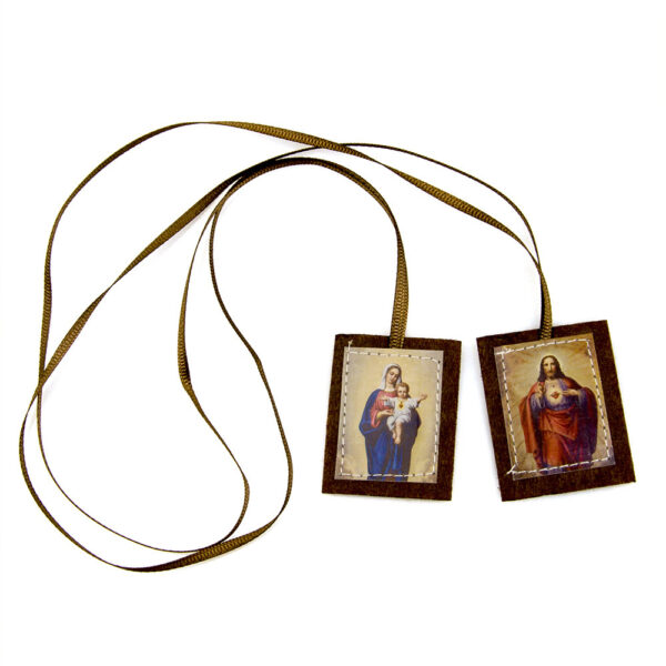 Wholesale Handmade Scapular Catholic Scapular Holy Amulet Pendant Decoration Cross-Border Jewelry