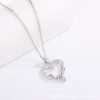 Wholesale Heart-Shaped Titanium Steel Necklace