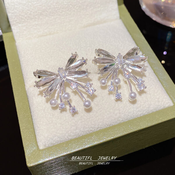 Wholesale Bow Earrings Luxury Earrings Ear Studs