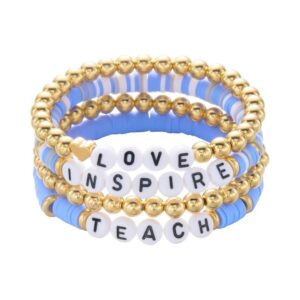 Teacher 4 piece set blue