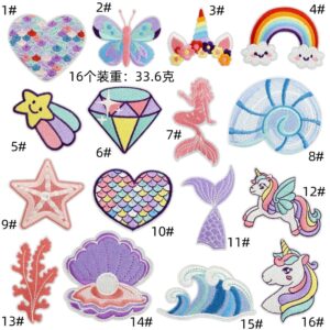 Fantasy mermaid set 16 pieces