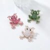 Wholesale quirky animal frog earrings personalized exaggerated animal earrings