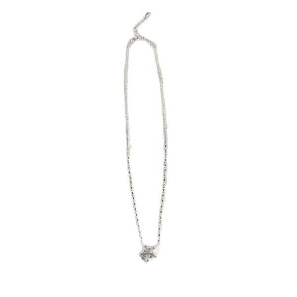 Wholesale Super sparkling frosted brushed star necklace