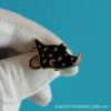 Wholesale Cute Cat Enamel Brooch under the Night Sky