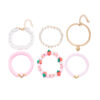 Wholesale Cute Heart Strawberry Cherry Creative Matchinging Bracelet