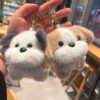 Wholesale Cartoon cute dog plush keychain