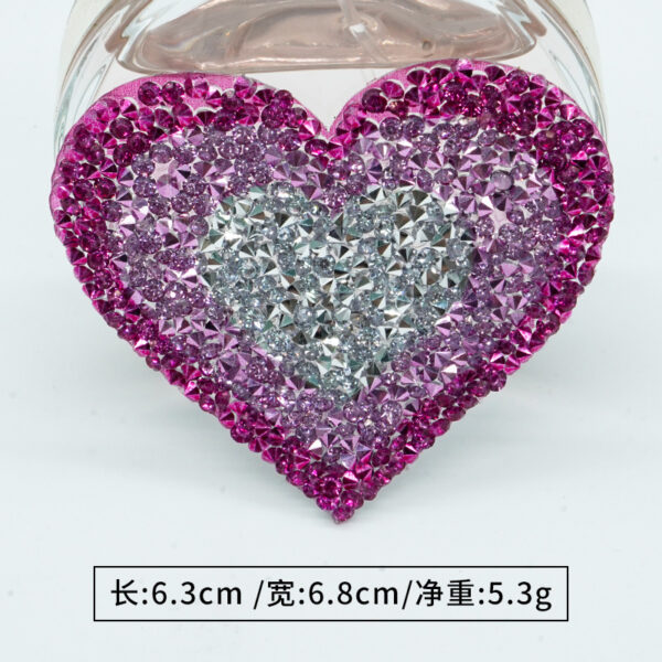 O1CN01Ue4vxD2L65d2Lx2CP_3283529642-0-cib Wholesale Gradient colored heart-shaped rhinestone embroidery DIY Patches