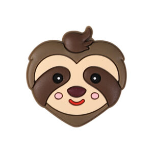 Heart shaped sloth