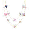 O1CN01UhhnPK1bDRuX85aYZ_952103431-0-cib Wholesale Colorful heart double layered necklace