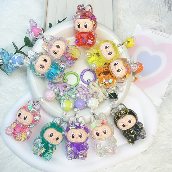 Wholesale Colorful Sparkling Luminous Creative Keychain OLY Exclusive