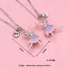 Wholesale Dancer Necklace Good Friend Clavicle Chain Girl Necklace