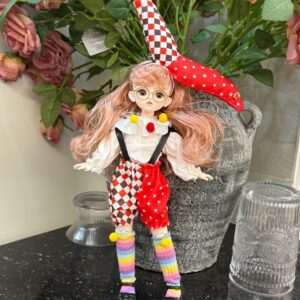 blowing / A complete set of dolls (comes with glasses)