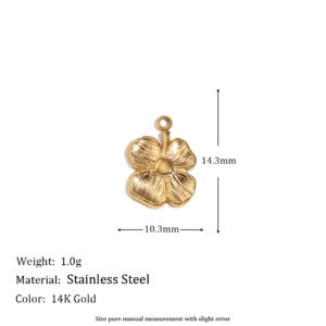 Petal Pendant-Gold