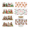 Wholesale UV Transfer Paste Glass Crystal Label Crystal Paste Special Paste for 16oz Glass C 23cmX11cm