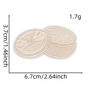 Solid color cloth stickers 22#