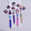 O1CN01Umk51y1JnU2R0xdO1_2208478381073-0-cib Wholesale Random 100pcs Soft Glue Beaded Pen Decoration DIY Beads