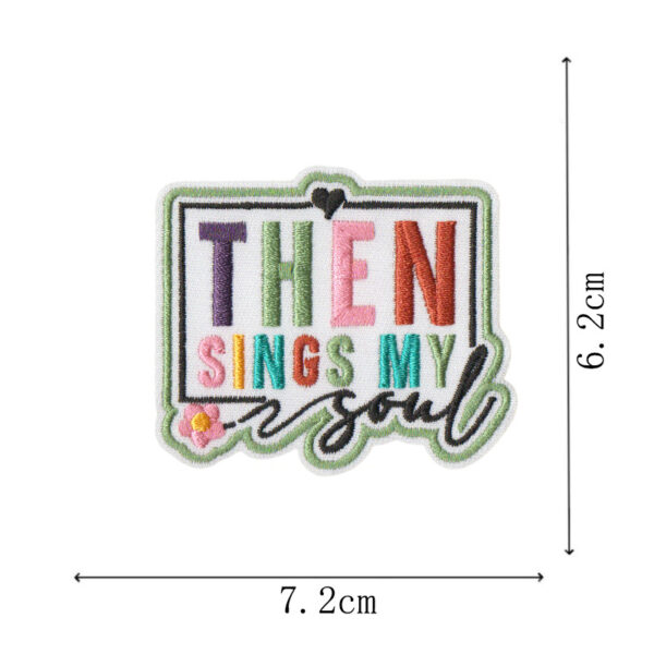 Wholesale Bible Cloth Embroidery Patches
