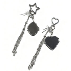 O1CN01Upif602CMHR3ymRdb_2220418128459-0-cib Wholesale Lipstick mesh bag heart-shaped five pointed star bag hanging