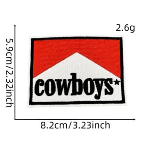 Boys western denim patch 11#