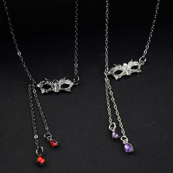 O1CN01UusIi82AdZ7d6LP5D_2207964798226-0-cib Wholesale Party Mask Diamond Necklace