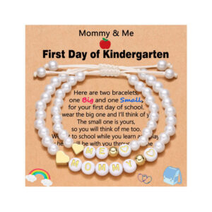 White beads+mama+love+garten card set
