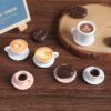Wholesale Miniature Doll House Ornaments, Latte Art Coee Cs, Doll Aessories
