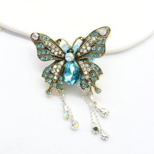 B149 lake blue butterfly / B149 tassel butterfly