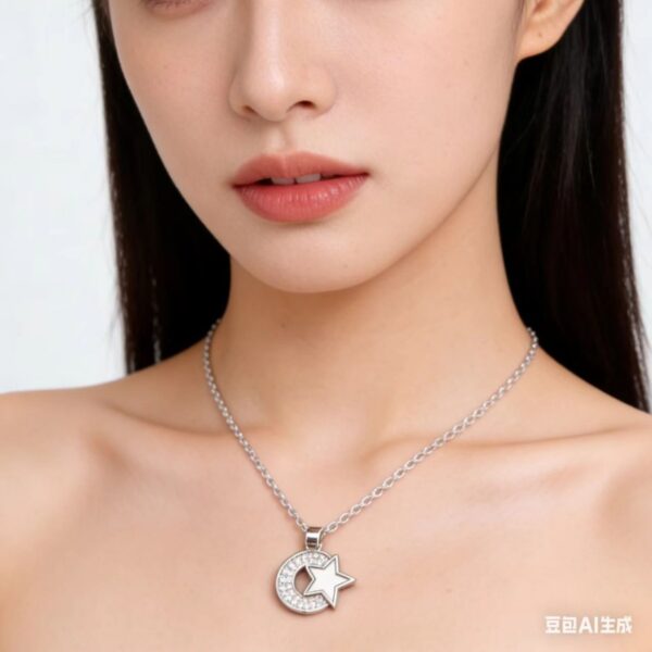 Wholesale Micro inlaid iris necklace