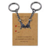 O1CN01V42aSy2CMHQlX9X7N_1625548459-0-cib Wholesale Couple Holding Hands Metal Keychain
