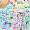 Wholesale Cute Giant Panda Crystal Relief 3D Stickers