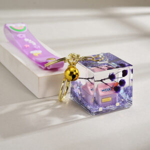 Purple / Rainbow rope + house + bell