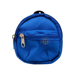 Blue 8x7cm small school bag