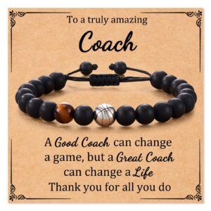 Coach card + basketball bracelet