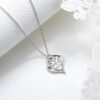 Wholesale Mother-Child Pendant Mother's Day Gift Heart-Shaped Necklace